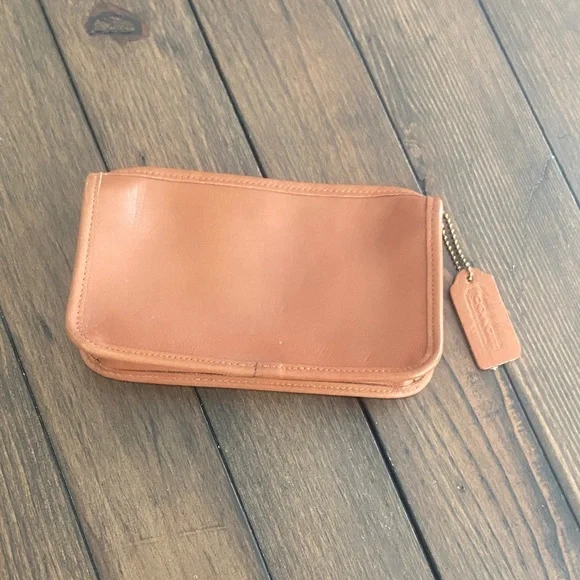 Coach | Bags | Vintage Coach Chunky Case Saddlecosmetic